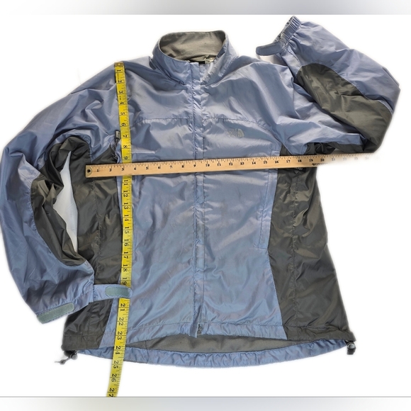 The North Face Blue Wnd Grey Windbreaker. Womens MED - Picture 4 of 10